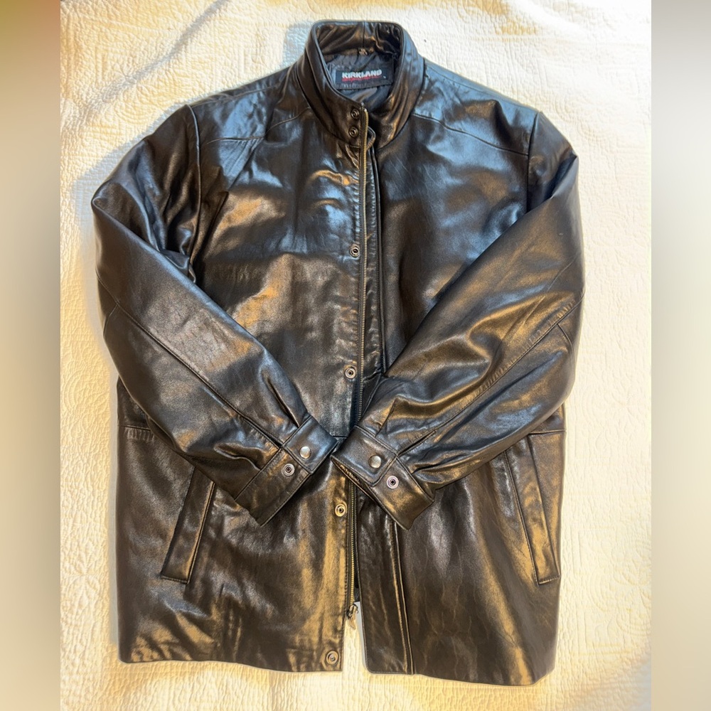 Black Leather Jacket men’s